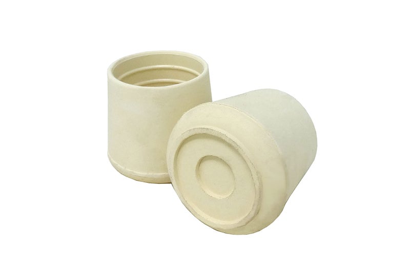 شيبرد هارد وير أغطية أرجل الكرسي المطاطية للقطر الداخلي 8756E من Shepherd Hardware 8756E، 24 قطعة، أبيض - Image 1
